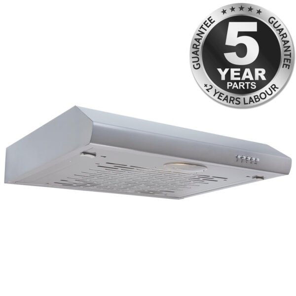 60cm Silver Kitchen Extractor Fan / Visor Cooker Hood - SIA STH60SI - London Houseware -11