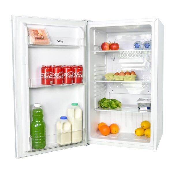 91L White Under Counter Larder Fridge – SIA LFS01WH - London Houseware -1