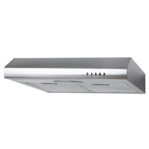 50cm Stainless Steel Kitchen Extractor Fan / Visor Cooker Hood - SIA STE50SS - London Houseware - 1