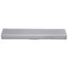 60cm Silver Kitchen Extractor Fan / Visor Cooker Hood - SIA STH60SI - London Houseware - 1