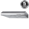 50cm Stainless Steel Kitchen Extractor Fan / Visor Cooker Hood - SIA STE50SS - London Houseware - 8