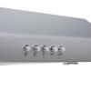 60cm Silver Kitchen Extractor Fan / Visor Cooker Hood - SIA STH60SI - London Houseware - 4