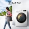 Hisense WDQA8014EVJM - 8/5kg 1400 RPM White Washer Dryer - London Houseware - 6