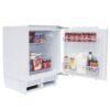 136L White Integrated Under Counter Fridge - SIA RFU101 - London Houseware - 6