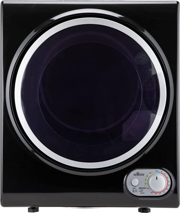 2.5kg Black Vented Tumble Dryer - Willow WTD25B - London Houseware - 1