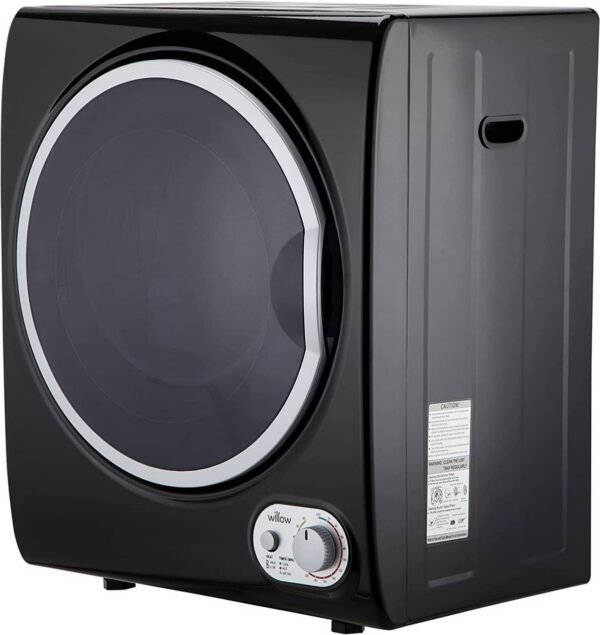 2.5kg Black Vented Tumble Dryer - Willow WTD25B - London Houseware - 5