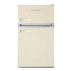 88L Cream Retro Fridge Freezer – Montpellier MAB2035C - London Houseware - 1