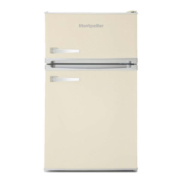 88L Cream Retro Fridge Freezer – Montpellier MAB2035C - London Houseware - 1