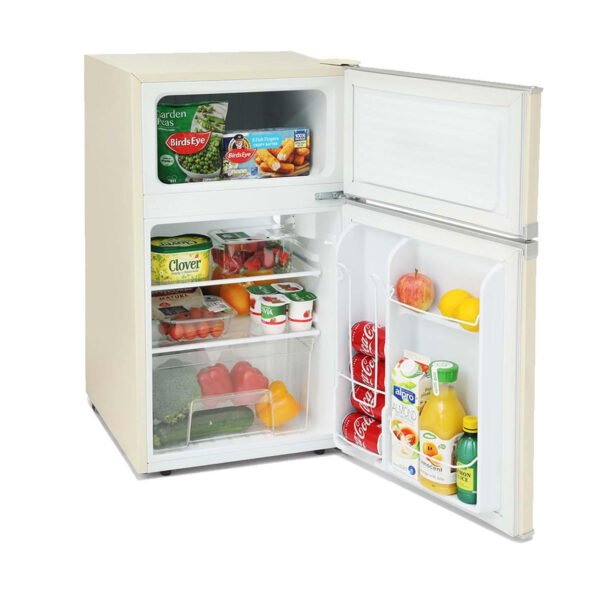 88L Cream Retro Fridge Freezer – Montpellier MAB2035C - London Houseware - 3