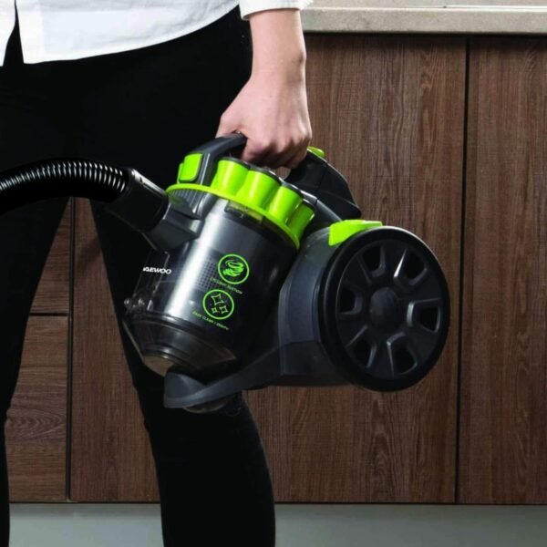 Cylinder Bagless Vacuum Cleaner- Daewoo FLR00046GE - London Houseware - 4