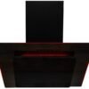 90cm Black Angled Cooker Hood – SIA AGE91BL - London Houseware - 3