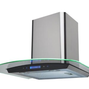 60cm SS LED Glass Chimney Cooker Hood – SIA CPTE61SS - London Houseware - 6