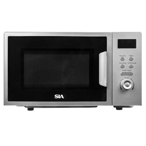 20L 700W Silver Digital Display Microwave Oven – SIA FDM21SI - London Houseware - 1