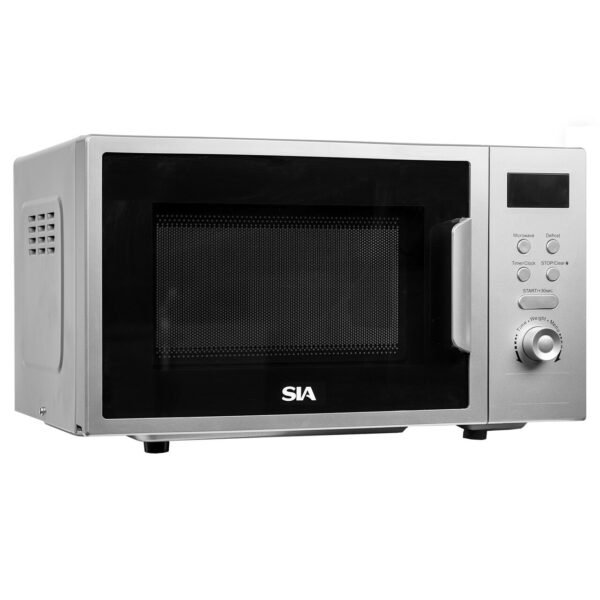 20L 700W Silver Digital Display Microwave Oven – SIA FDM21SI - London Houseware -