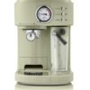 Green Retro Espresso Coffee Machine – Swan SK22150GN - London houseware - 1