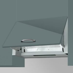 60cm Silver Integrated Kitchen Extractor Fan - SIA INT60SS - London Houseware - 1