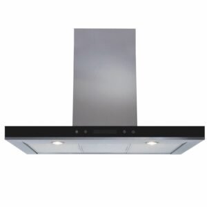 Extractor Fan Cooker Hood - SIA LIN91SS - 90cm , SS - London Houseware - 2