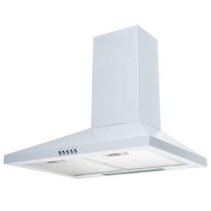 Chimney Cooker Hood Kitchen Extractor Fan -SIA CHL60WH - London Houseware - 2