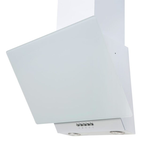 60cm Chimney Cooker Hood & Carbon Filter - SIA EAG61WH , White - London Houseware - 1