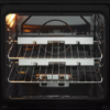 Beko 50cm Eye Level Grill Gas Cooker with Gas Hob in Black - KA52NEK - London Houseware - 5