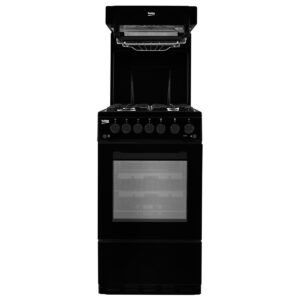 Beko 50cm Eye Level Grill Gas Cooker with Gas Hob in Black - KA52NEK - London Houseware - 6