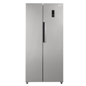 446L American Fridge Freezer, Silver – SIA SAFF460SI - London Houseware - 1