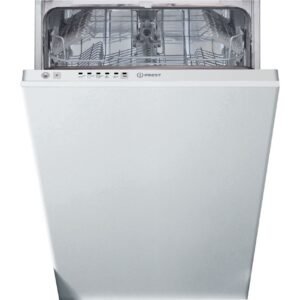 45cm Slimline Dishwasher, White - Indesit DSIE2B10UKN F - London Houseware - 1